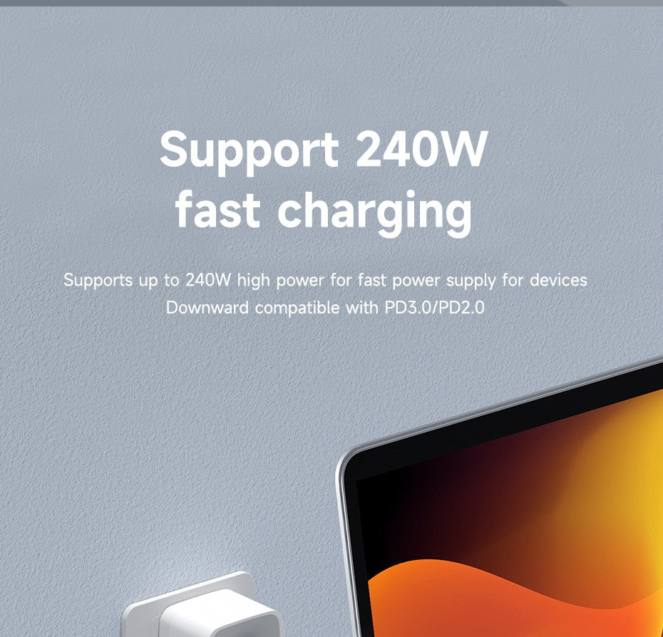 Hagibis-Adaptador USB C a C de 240W, 40Gbps, 8K, 60Hz, convertidor de 90 grados, adaptador USB4 para tableta Thunderbolt 4/3 MacBook iPhone 17 Pro
