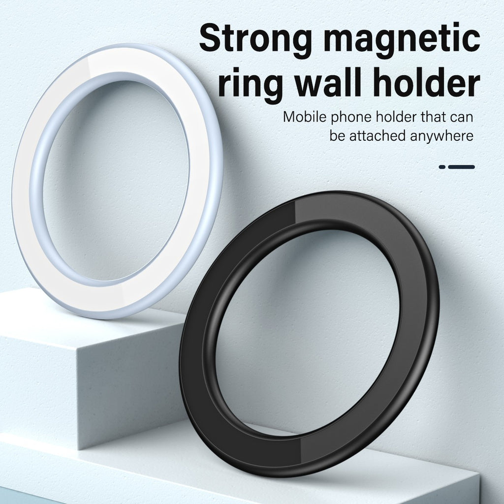Soporte de anillo magnético para iPhone 14, 13, 12, soporte magnético de pared para teléfono móvil, soporte magnético para teléfono de coche, funda Magsafe, iPad, tableta