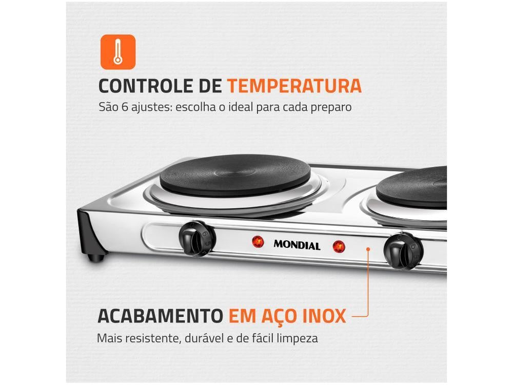 Mondial Fast cooking Due Stove 2