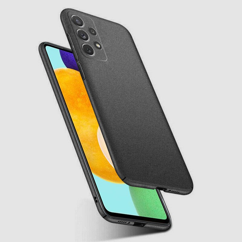 Funda ultrafina mate de piedra arenisca para Samsung Galaxy A17 A55 A54 A53 S26 S25 S22 S23 S24 Ultra Plus, funda rígida de PC a prueba de golpes