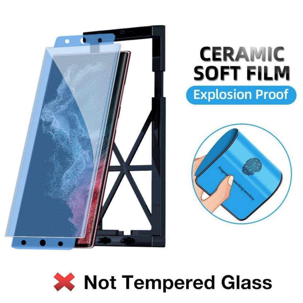 3 uds para Motorola Moto Edge X40 X30 40 30 S30 Ultra Pro Fusion Protector de pantalla con Kit de instalación no vidrio templado