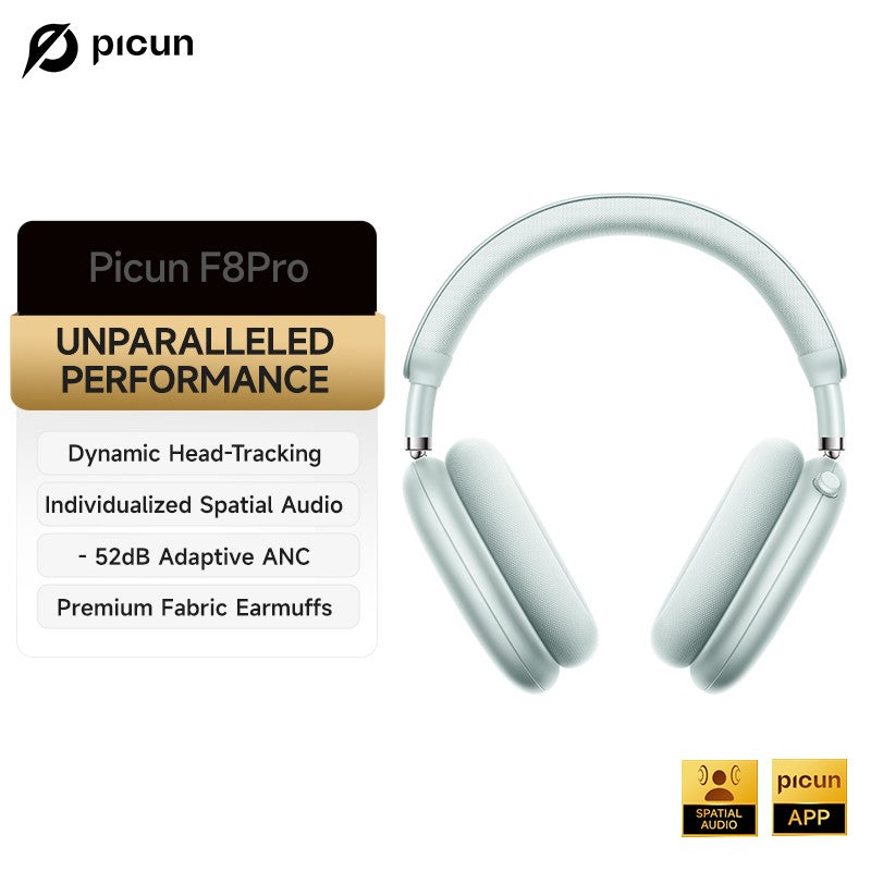 Picun F8 Pro ANC auriculares inalámbricos seguimiento de cabeza Audio espacial 3