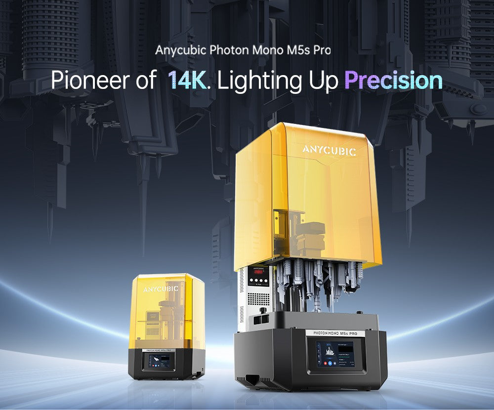 ANYCUBIC DLP SLA Impresora 3D de resina LCD Photon Mono M7, M5s Pro, M7 Pro, Photon P1, Mono 4, Wash and Cure 3, 3 Plus, Max