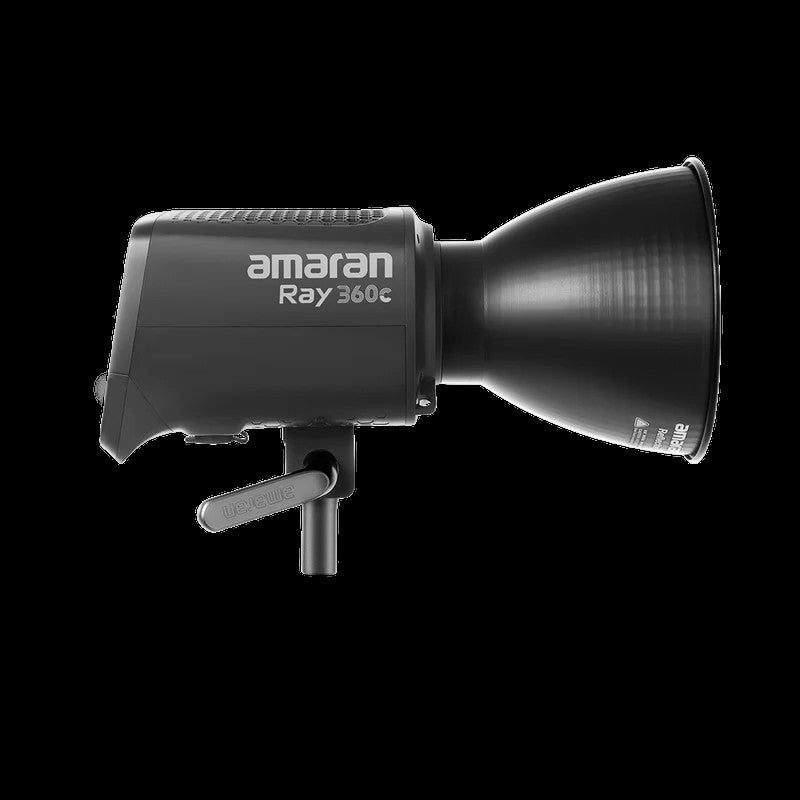 Amaran 300c luz de vídeo RGB COB 300c, montaje Bowen 2500K-7500K con G/M Hyper Reflector, Control por aplicación Aputure, do Brasil