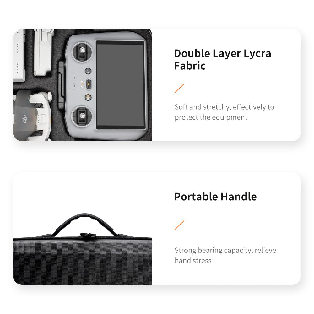 Bolso de hombro para DJI Mini 4 Pro, estuche de almacenamiento, accesorios para Drones, bolso Mini 4 Pro RC 2/RC-N2, caja de transporte rígida
