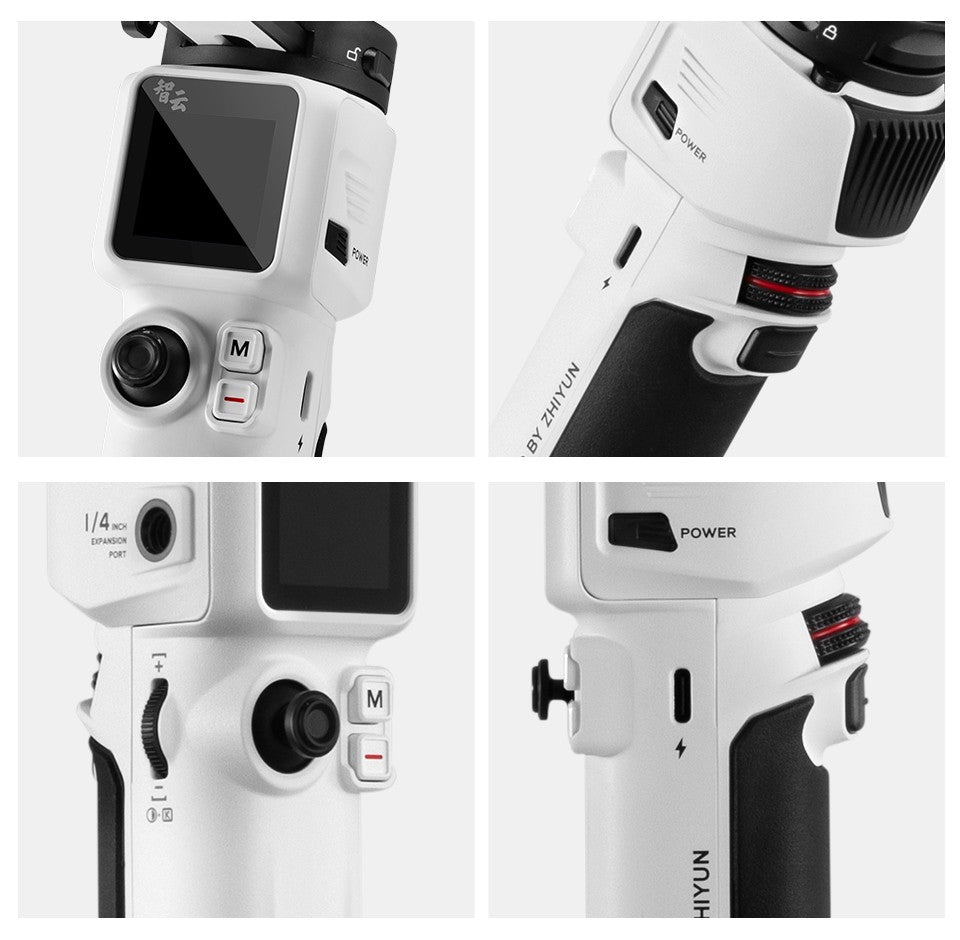 ZHIYUN-estabilizador de cardán para cámara de mano, Control de obturador Bluetooth para cámaras sin Espejo, teléfono, M3S Crane, M3 S, 3 ejes