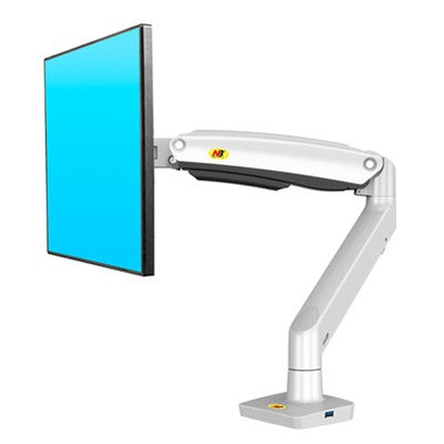 Nuevo brazo de resorte de Gas F100A, soporte para Monitor de pantalla de 22-35 pulgadas, brazo de montaje para Monitor de escritorio giratorio de inclinación 360, puertos USB 3,0 de 2-13kg