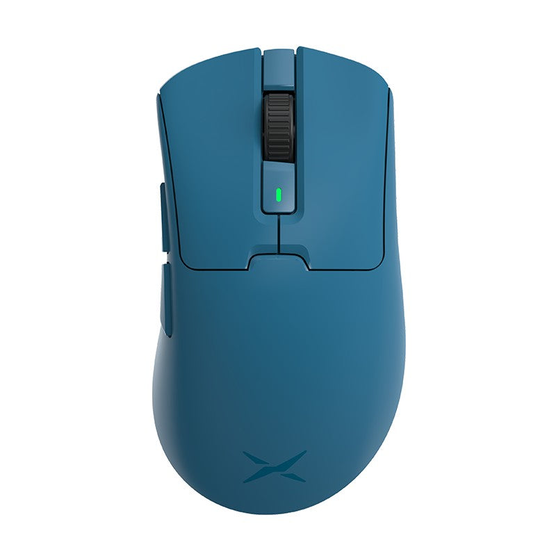 Ratón inalámbrico para juegos Delux M900 PRO, ergonómico, 8K, velocidad de orolling PAW3395 BK3633, base de carga RGB de 63g para PC y portátil de mano grande derecha