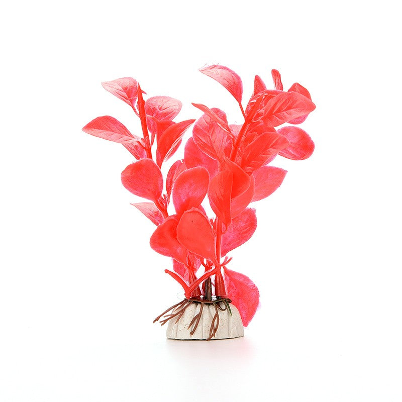Planta de agua de plástico Artificial, decoraciones de Acuario, plantas de pecera, hierba, adorno de flores, decoración, accesorios acuáticos, 1 ud.