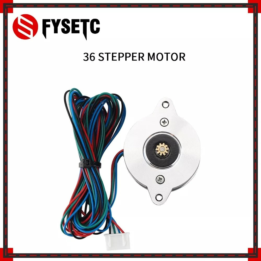 FYSETC motor paso a paso NEMA14 de alta temperatura de 36mm para Mini extrusora Sherpa Voron 2,4 Positron