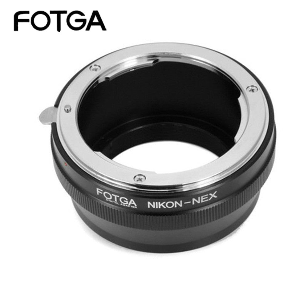 Fotga Anillo adaptador Nikon Ai Pre-Ai F Lente de montaje a cámara Sony E-Mount NEX-3 NEX-5 NEX-7 NEX-VG10 NEX-5N NEX-C3 Alpha A7 A7S A9