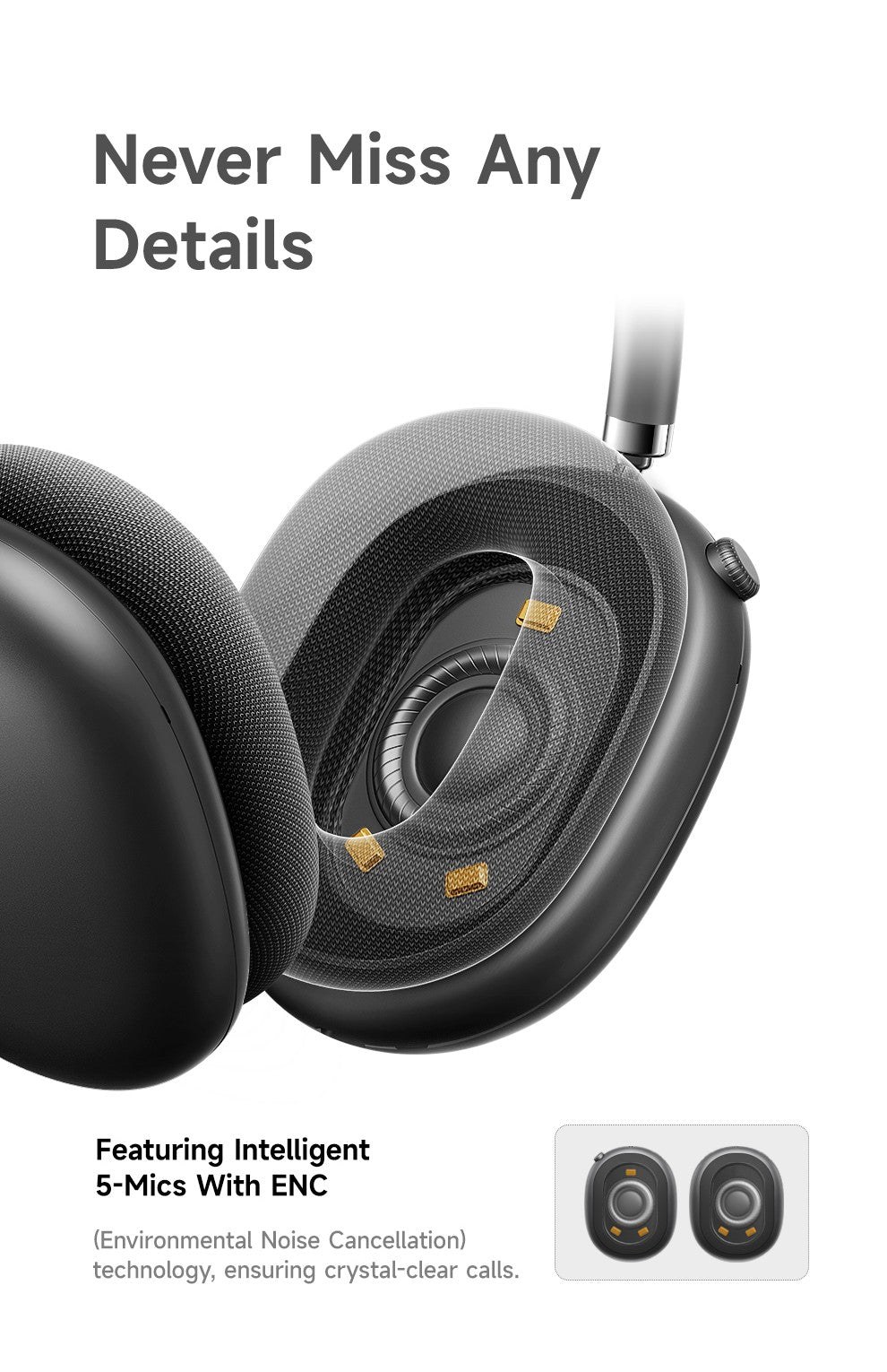 Picun F8 Pro ANC auriculares inalámbricos seguimiento de cabeza Audio espacial 3