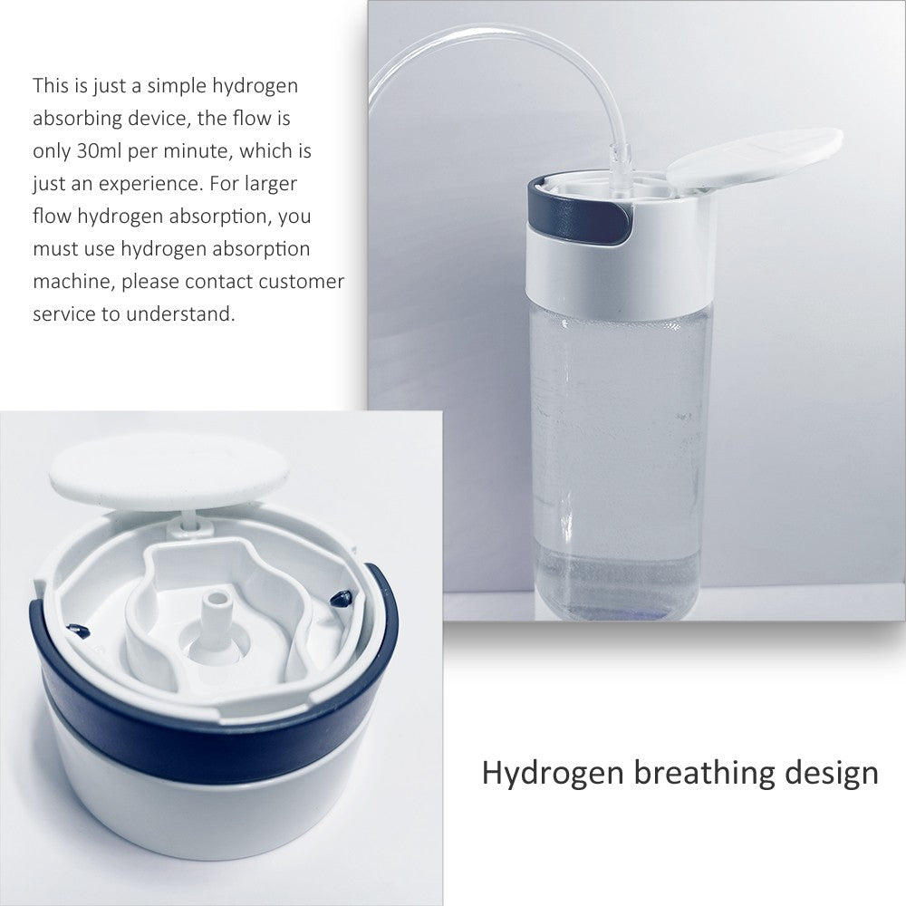 DuPont-generador de agua rico en hidrógeno, 3 en 1, deporte/Diseño de viaje, 3000ppb, uso con tubo de inhalación, autolimpieza, SPE/PEM H2