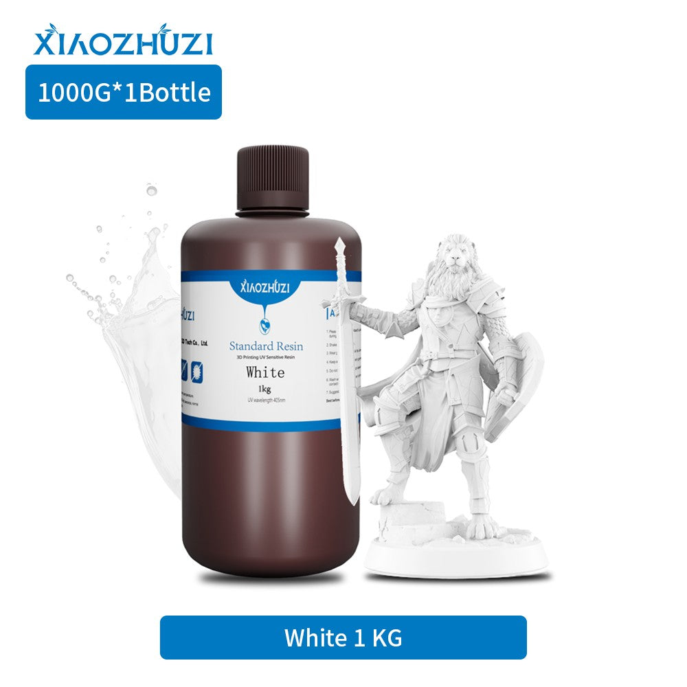 Resina Fotosensible Rígida XiaoZhuZi, Resina de Alta Transmitancia, Consumibles para Impresora 3D de Curado por Luz, Universal para LCD