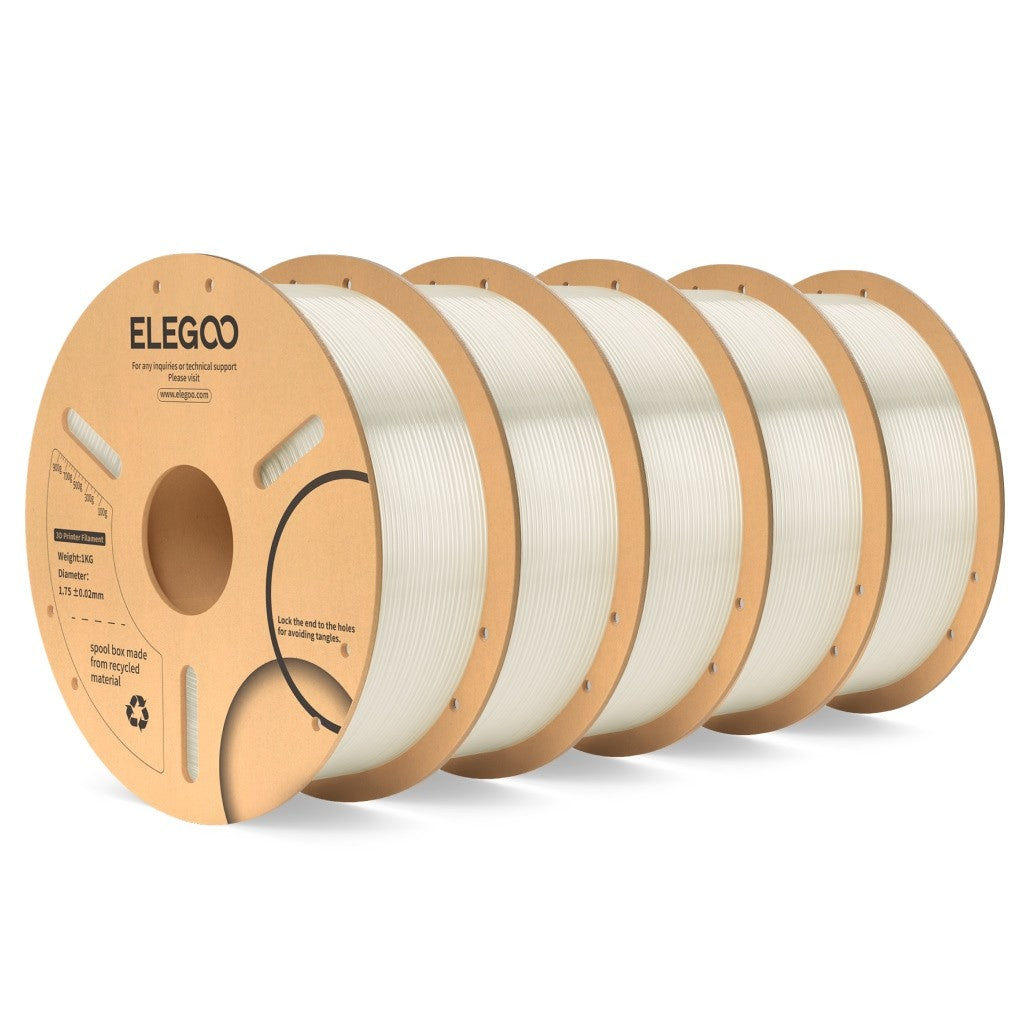 ELEGOO 1kg 1,75mm filamento PLA plástico 3D PLA para impresora 3D Material consumible para impresora 3D NEPTUNE 3 PRO FDM