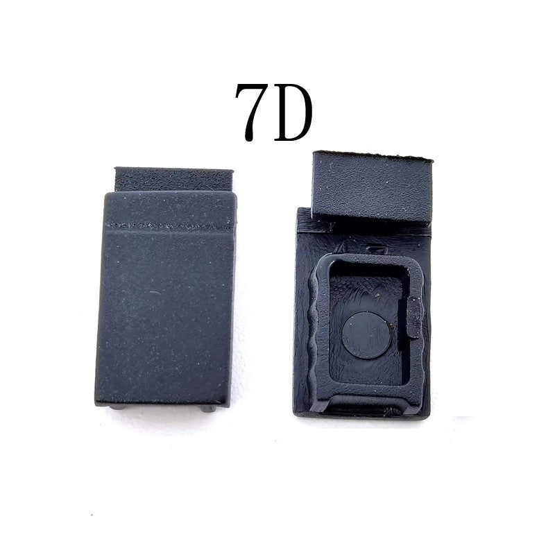 Nueva cubierta de goma para puerta de batería para Canon 60D 70D 1100D 5D2 5D4 5D3 6D 7D 1200D 1300D 1500D pieza de reparación para cámara digital