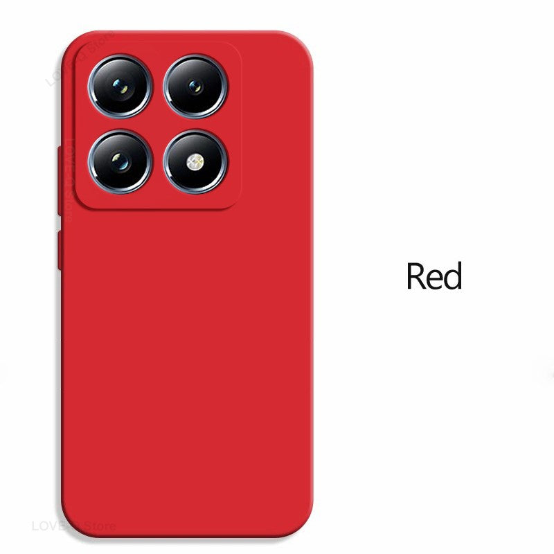 Funda Original de silicona líquida para teléfono móvil, carcasa suave para Xiaomi Mi 14 T, Mi 14 T Pro, Mi 14 T Pro, accesorios para Xiaomi funda de Xiaomi 14T Pro