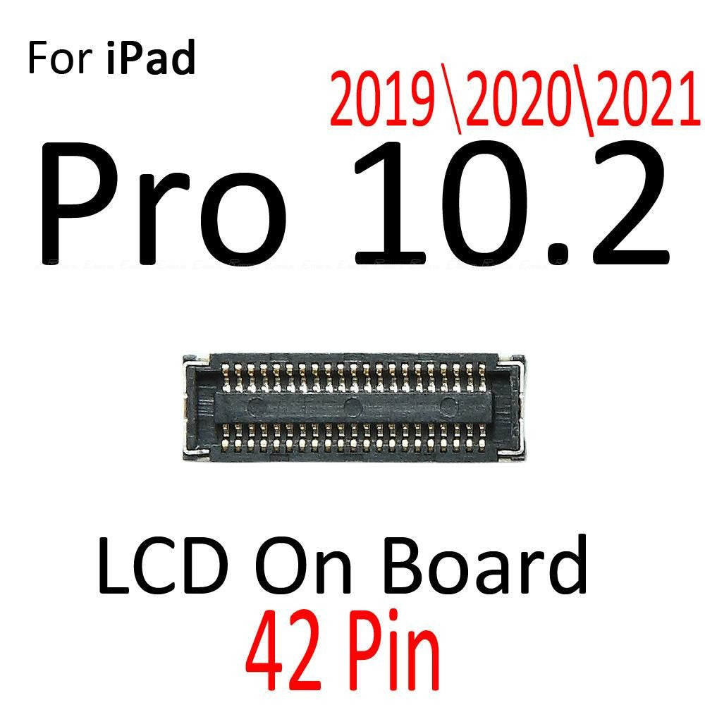 Conector FPC para iPad 7 8 9 Pro 10,2 2019 2020 2021 Lcd digitalizador conector de pantalla táctil Clip en la placa base Tablero Principal Flex