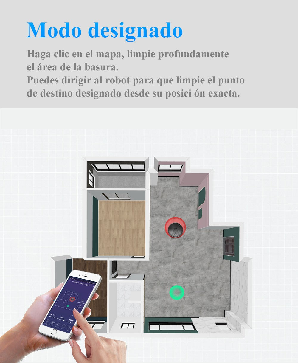 Robot aspirador ABIR X6PRO, sistema Smart Eye, aplicación No-Go Lines, línea Virtual APP, succión de 6000PA, fregona húmeda inteligente para el hogar