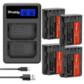 NP-FZ100 NP FZ100 NPFZ100 batería de 2600mAh + cargador USB Dual LCD para cámaras Sony Alpha A7III A7R III A9 Alpha 9 A7R3 A6600