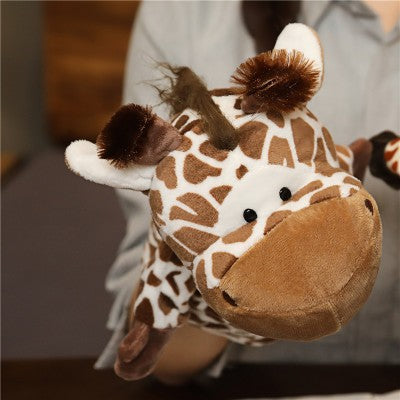 Juguetes de Peluche, Marionetas de Dedo, Muñecas Kawaii, Juguetes Educativos para Bebés, León, Elefante, Conejo, Mono, Regalo para Niños