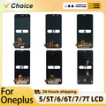 Calidad SUPER AMOLED LCD para OnePlus 5 5T 6 6T pantalla LCD Digitalizador de pantalla táctil para OnePlus 7T reemplazar piezas