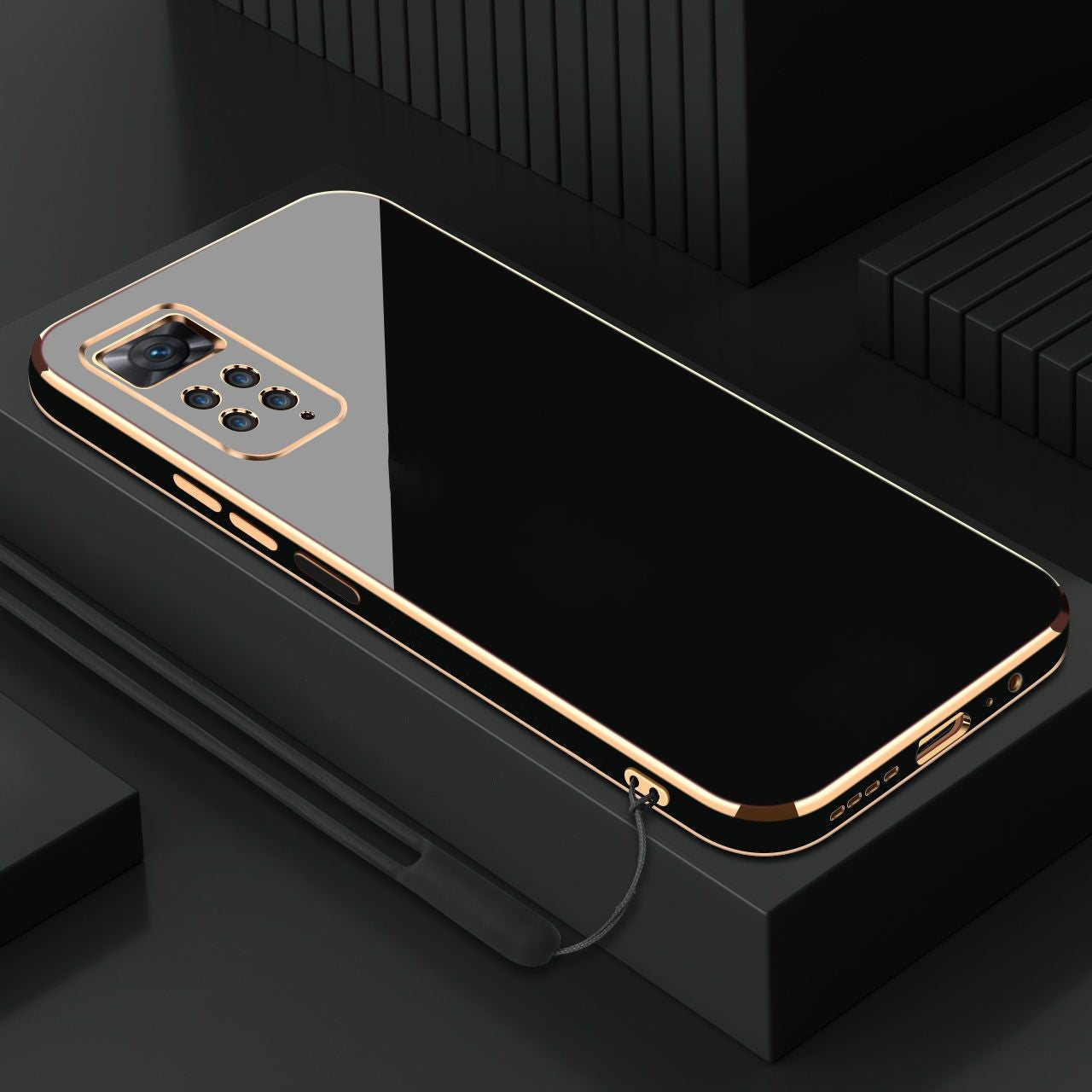 Para Xiaomi Redmi Note 11S funda Redmi Note 11 funda Redmi Note 11 4G funda de teléfono chapada cuadrada de lujo funda trasera a prueba de golpes