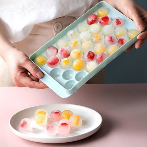 33 molde de PP para Hockey sobre hielo, bola de whisky congelada, bandeja para cubitos de hielo, caja para hacer piruletas, regalos, accesorios de herramientas de cocina