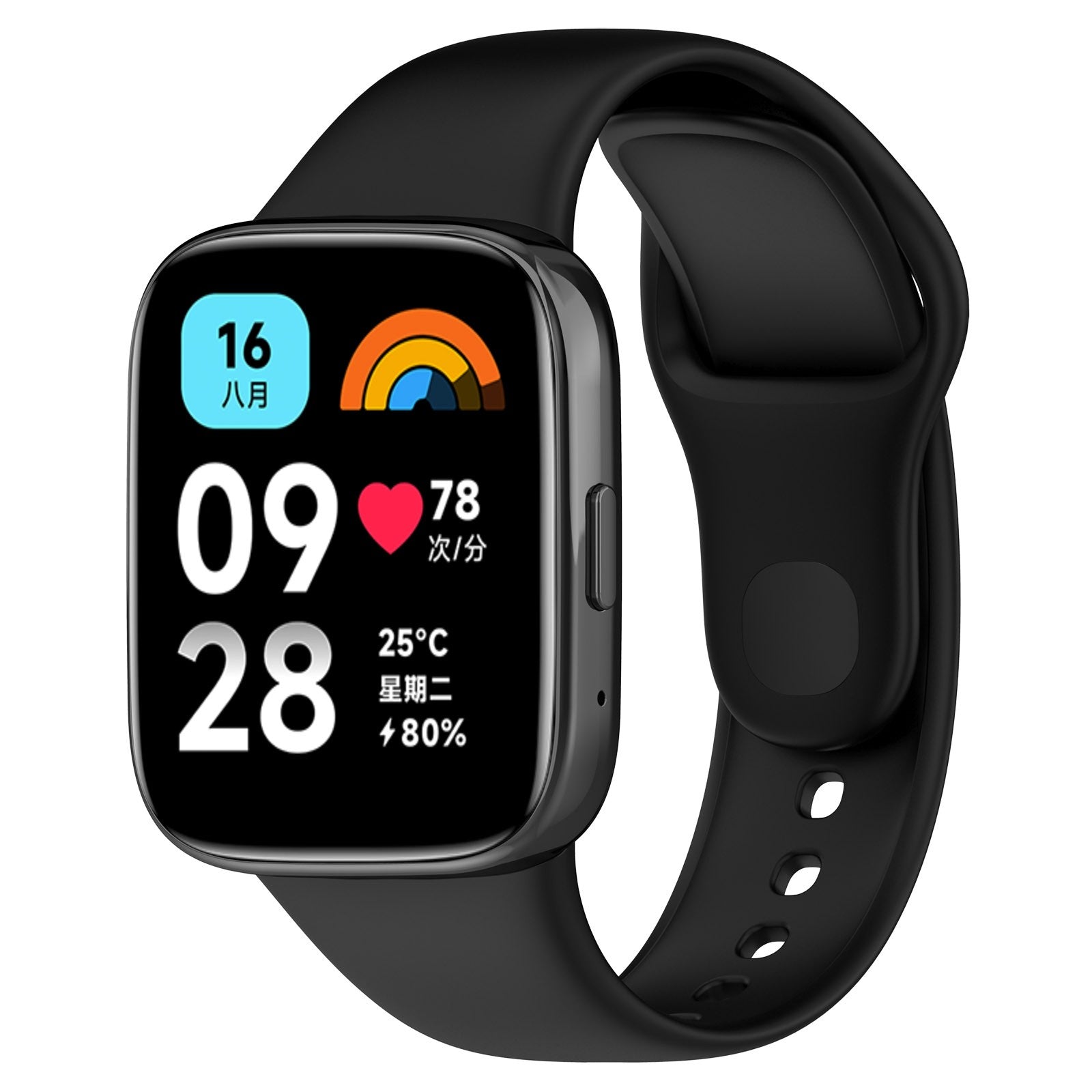 Correa de Silicona Oficial del Mismo Modelo para Redmi Watch 3 Active + Funda Protectora para Xiaomi Redmi Watch 3