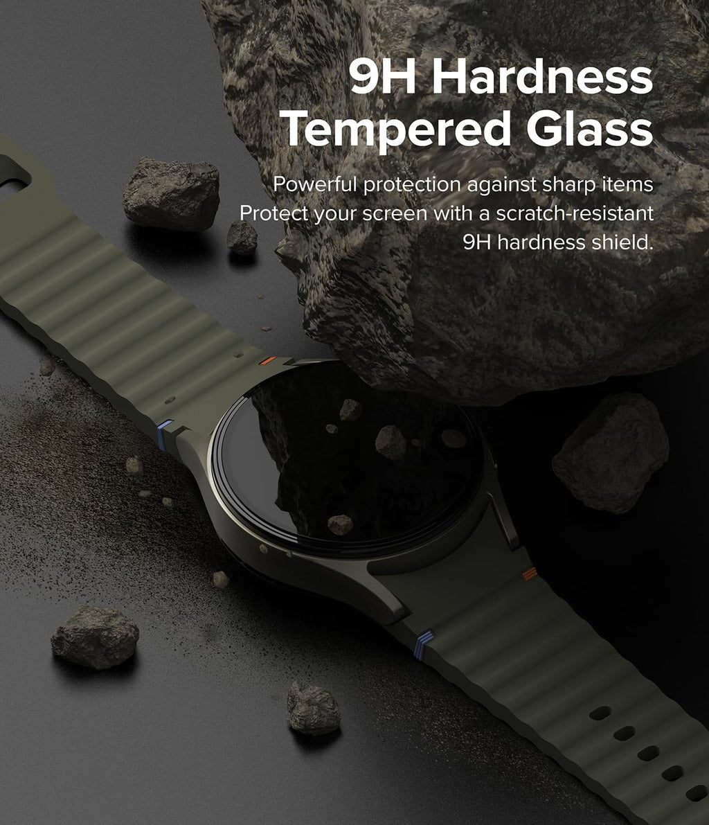 Vidrio y funda para Samsung Galaxy Watch 7, Protector de pantalla de 40mm/44mm, vidrio templado y PC duro, cubierta protectora de parachoques, juego de accesorios