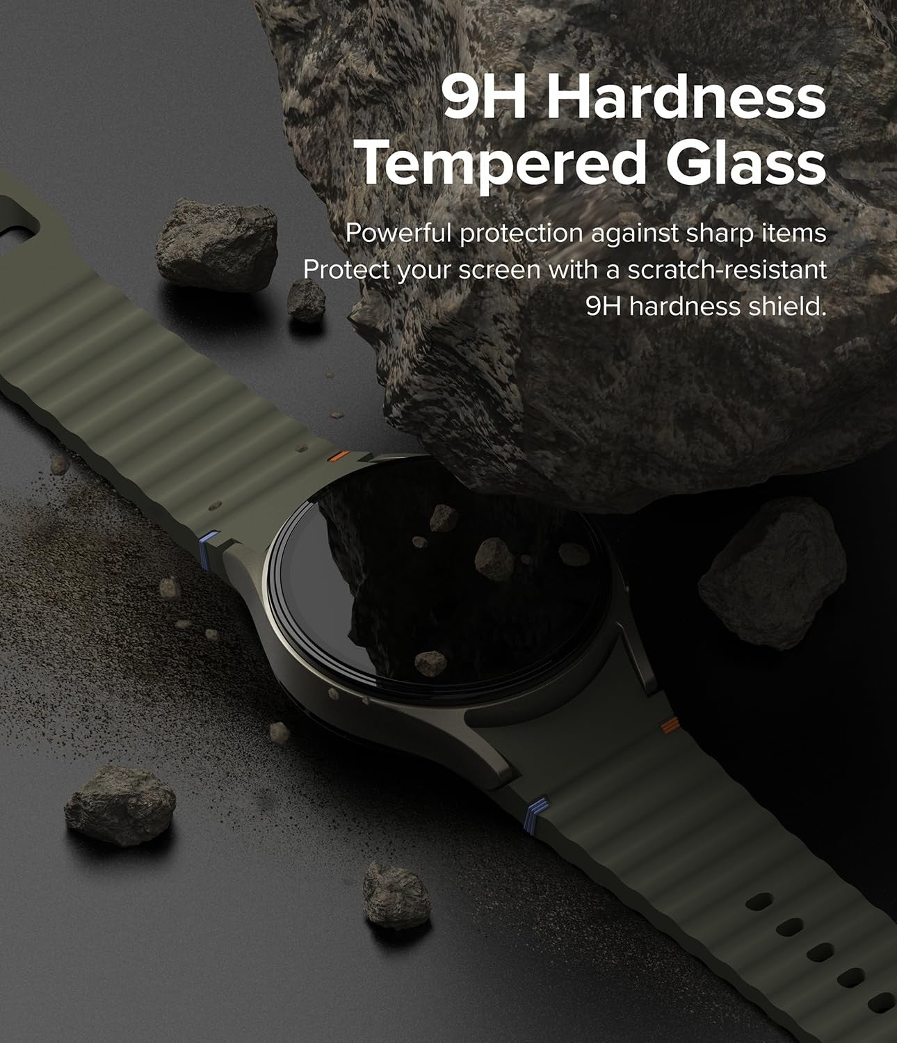 Vidrio y funda para Samsung Galaxy Watch 7, Protector de pantalla de 40mm/44mm, vidrio templado y PC duro, cubierta protectora de parachoques, juego de accesorios