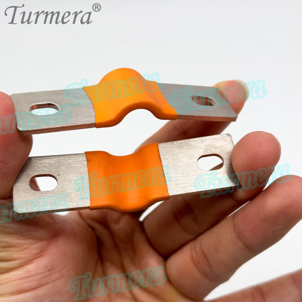 Turmera-batería Lifepo4 de 12V, conector de cobre Flexible, 56mm, 74mm, 2mm, 400A, para uso en batería Lifepo4 de 200Ah, 230Ah, 280Ah, 320Ah
