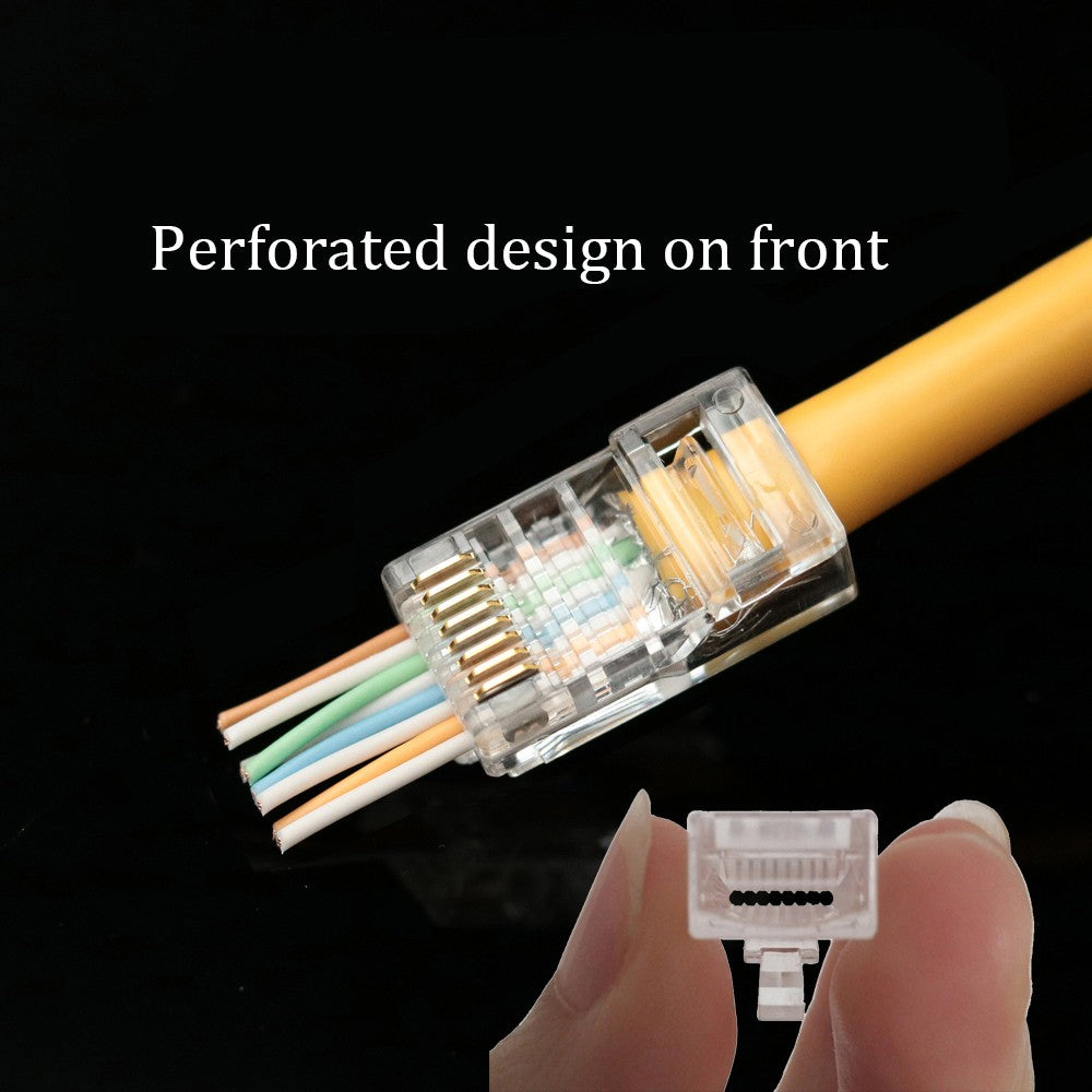 Conector xintylink rj45 cat6 50U/6U cable ethernet enchufe rg45 cat5e utp 8P8C rj 45 cat 6 red lan modulable jack cat5 keystone