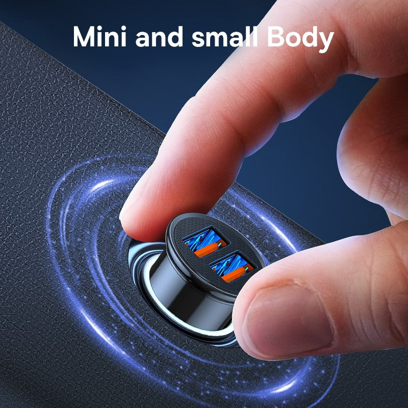 Baseus-cargador USB para coche, dispositivo de carga rápida de 30W, 4,0, 3,0, FCP, SCP, PD, para Xiaomi iPhone16, 15, 14 Pro Max