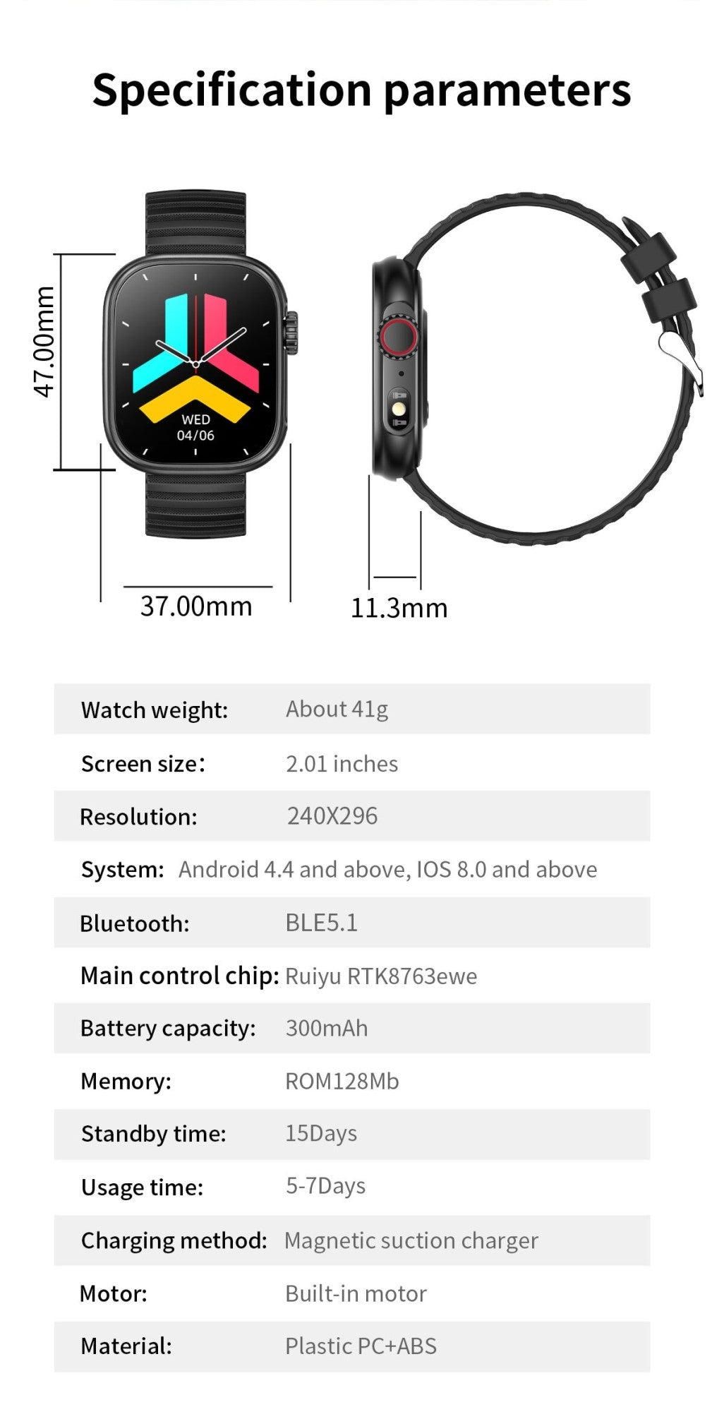 Reloj inteligente para hombre y mujer, pulsera con linterna LED, más de 100 modos deportivos, rastreador de actividad física, temperatura corporal, pantalla de 2,01"