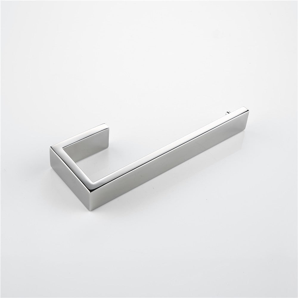 Juego de accesorios de baño, portarrollos de papel higiénico, soporte de toalla, barra de gancho de acero inoxidable, montado en la pared para dormitorio, cocina, Kit de Hardware de baño