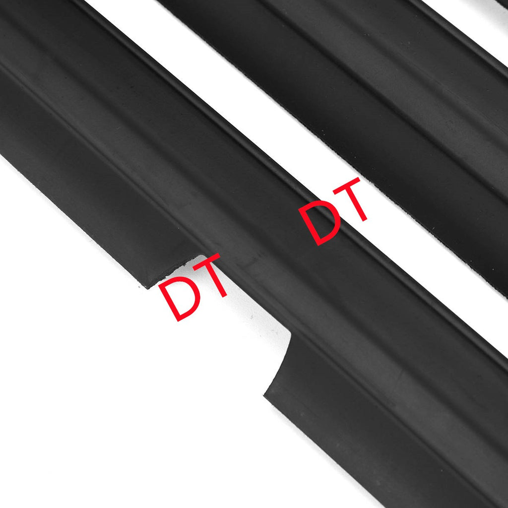 4 Uds. De goma exterior cromada o negra para ventanas Lexus GX470 2003-2009, sello de burlete para Land Cruiser Prado 120 75711-60061