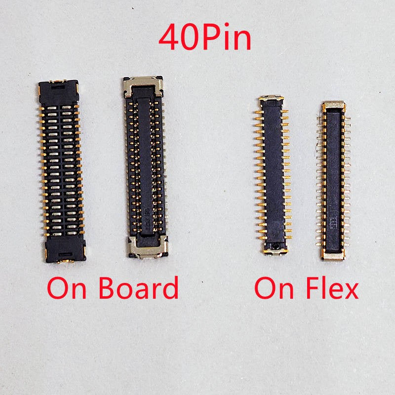 5-10 Uds 40Pin puerto conector FPC de carga USB para Xiaomi Redmi 8 8A 9 Note 9S/9/9Pro/Note9 Pro 4G/Note9S enchufe del cargador a bordo