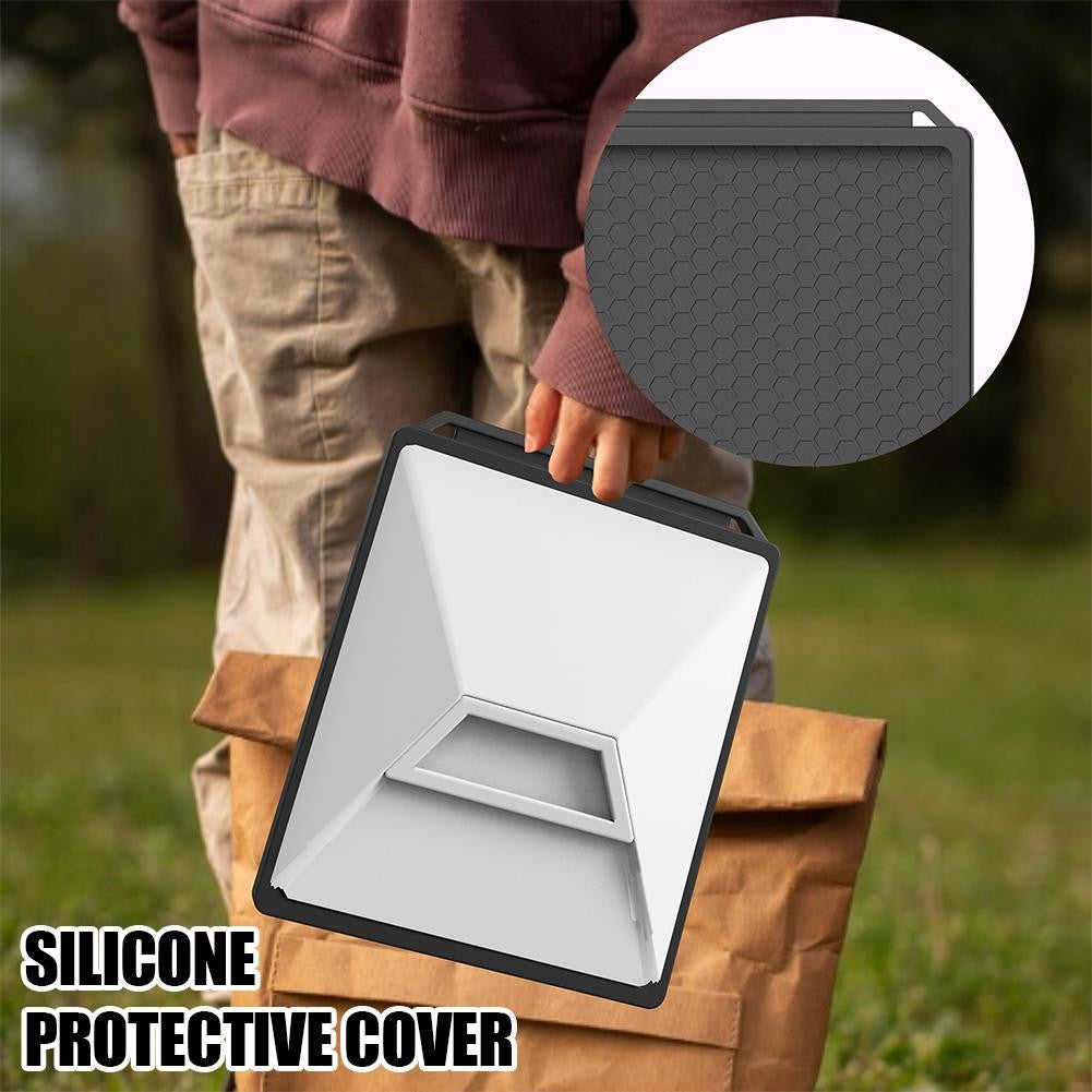 Para Starlink Mini funda protectora de silicona anticaída antideslizante lavable al aire libre impermeable carcasa portátil para Starlink Mini