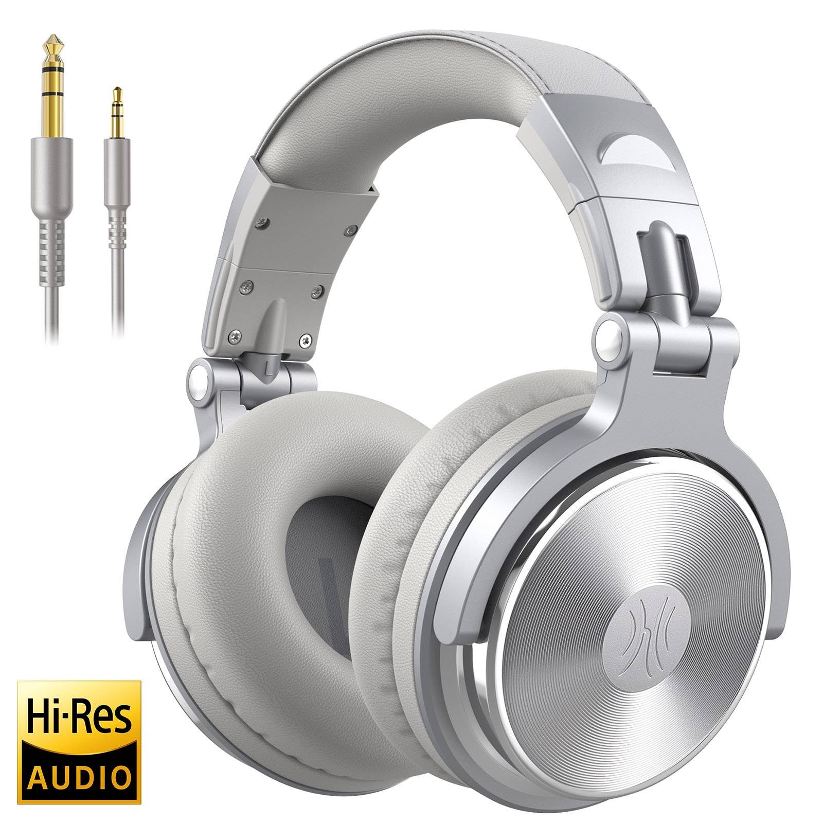 Oneodio auriculares con cable, Pro 10/30/50 Profesional DJ cascos Con microfono, Estéreo de Mezcla y Monitor de Estudio, Auriculares de alta resolución HiFi Over Ear, para PC AMP Teléfono Piano Guitarra