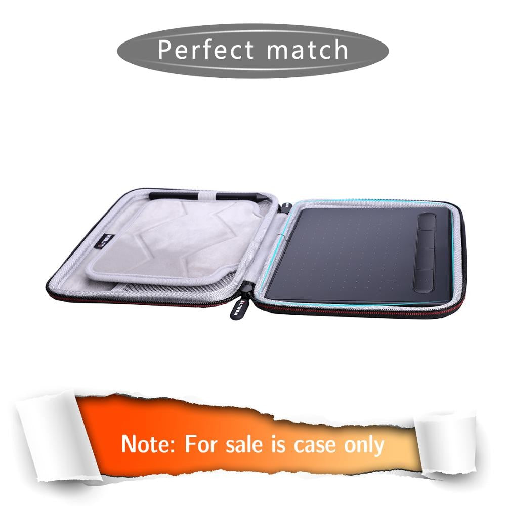 LTGEM Estuche rígido impermeable de EVA para tableta de dibujo gráfico Wacom CTL4100 Intuos