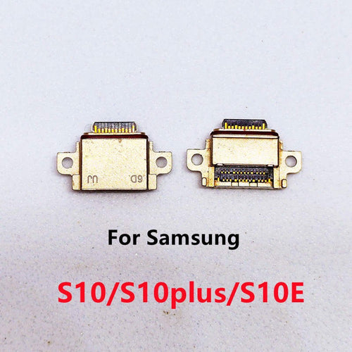 10 Uds. Conector de puerto de carga USB para Samsung S6 S7 edge S8 S9 S10 S20 S21 S22 Plus Ultra FE A52 A82