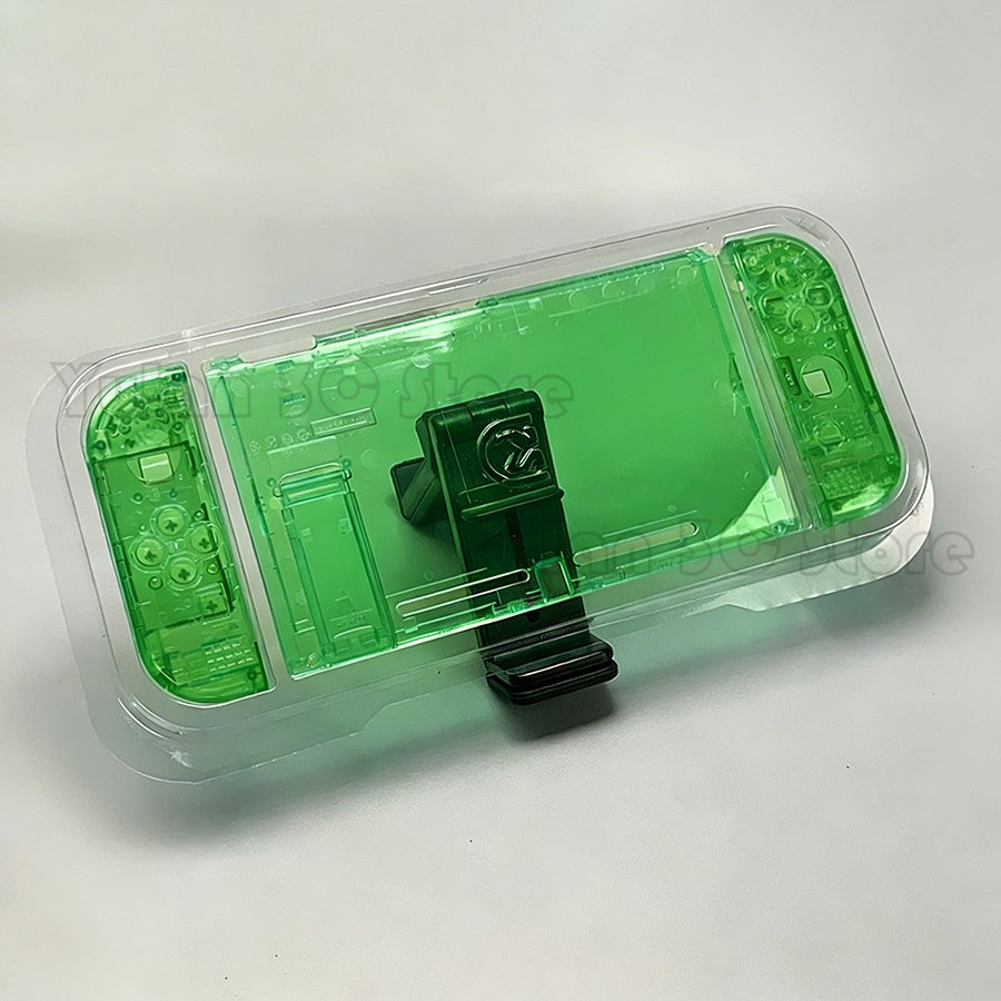 Nuevo NIntend Switch, carcasa de repuesto DIY, funda transparente para consola Nintendo Switch, accesorios de juego Joycon derecho e izquierdo