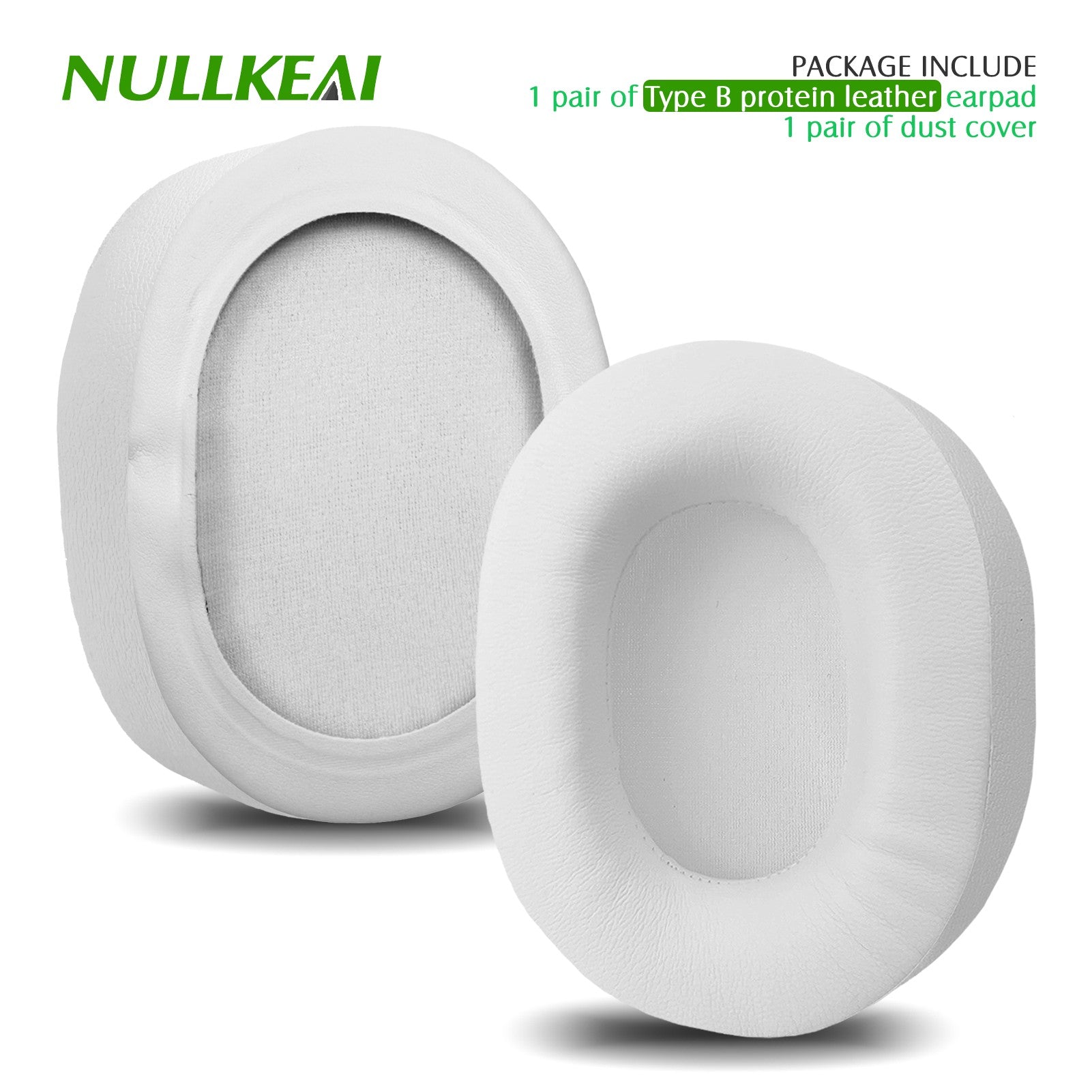 Nullkeai-almohadillas de repuesto para auriculares Anker Soundcore Life Q30 Q35 Q10 Q20, almohadillas de Gel refrescante, funda de malla, orejeras