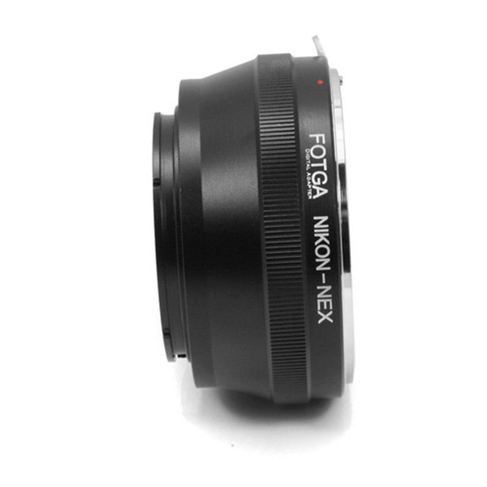 Fotga Anillo adaptador Nikon Ai Pre-Ai F Lente de montaje a cámara Sony E-Mount NEX-3 NEX-5 NEX-7 NEX-VG10 NEX-5N NEX-C3 Alpha A7 A7S A9