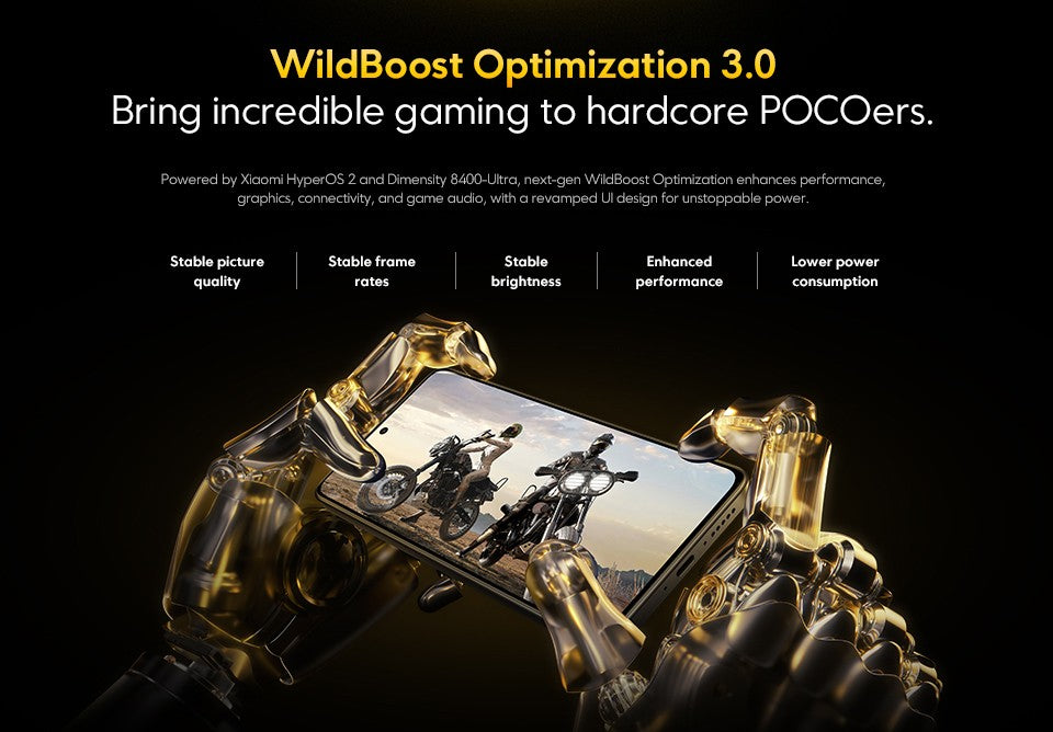 POCO X7 Pro 5G Versión Global Smartphone Dimensity 8400-Ultra 6000mAh 90W Carga 50MP Cámara con OIS NFC