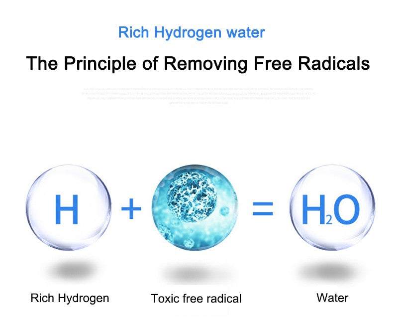 Hervidor de Agua Eléctrico de 2L con Generador de Agua Rica en Hidrógeno, Ionizador de Agua, Filtro de Agua, 100-240V