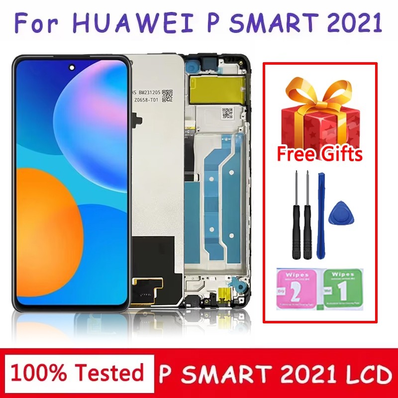 Pantalla táctil LCD de calidad AAA de 6,67 pulgadas para Huawei P Smart 2021 PPA-LX1 LX2, para Honor X10 Lite DNN-LX9, para Huawei Y7A PPA-LX3