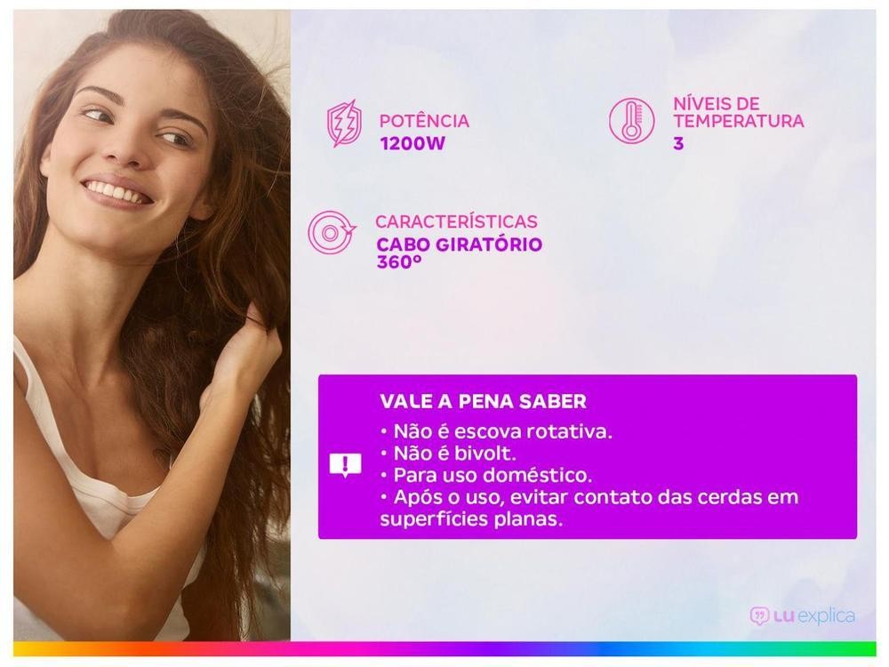 Taiff-secador de cepillo fácil, 1200W - 110V