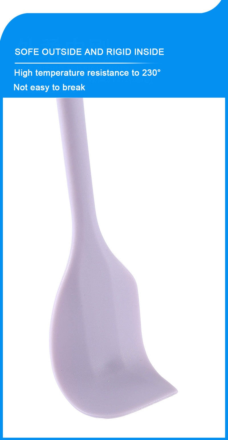 Espátula de crema de silicona antiadherente, herramientas de cocina resistentes al calor para hornear pasteles DIY